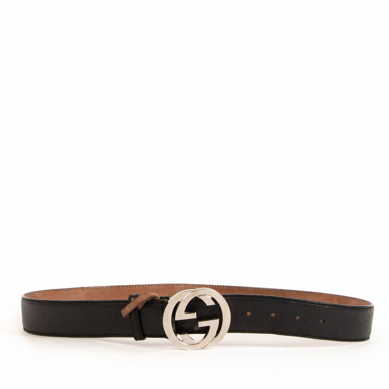 Gucci Black Signature Belt