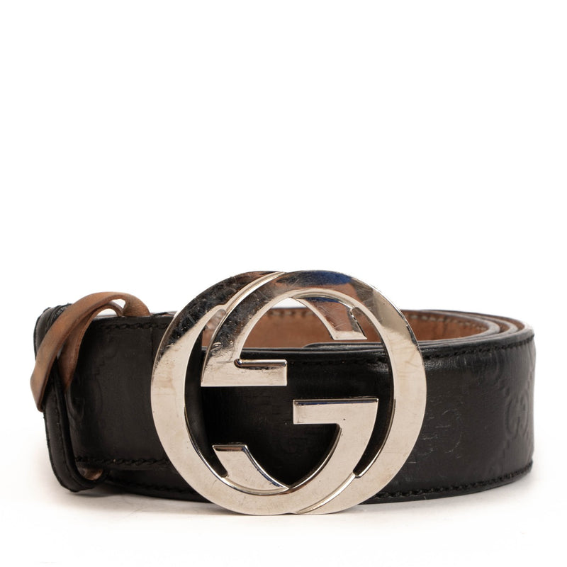 Gucci Black Signature Belt