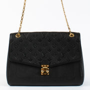 Louis Vuitton Black Empreinte Saint Germain MM Bag