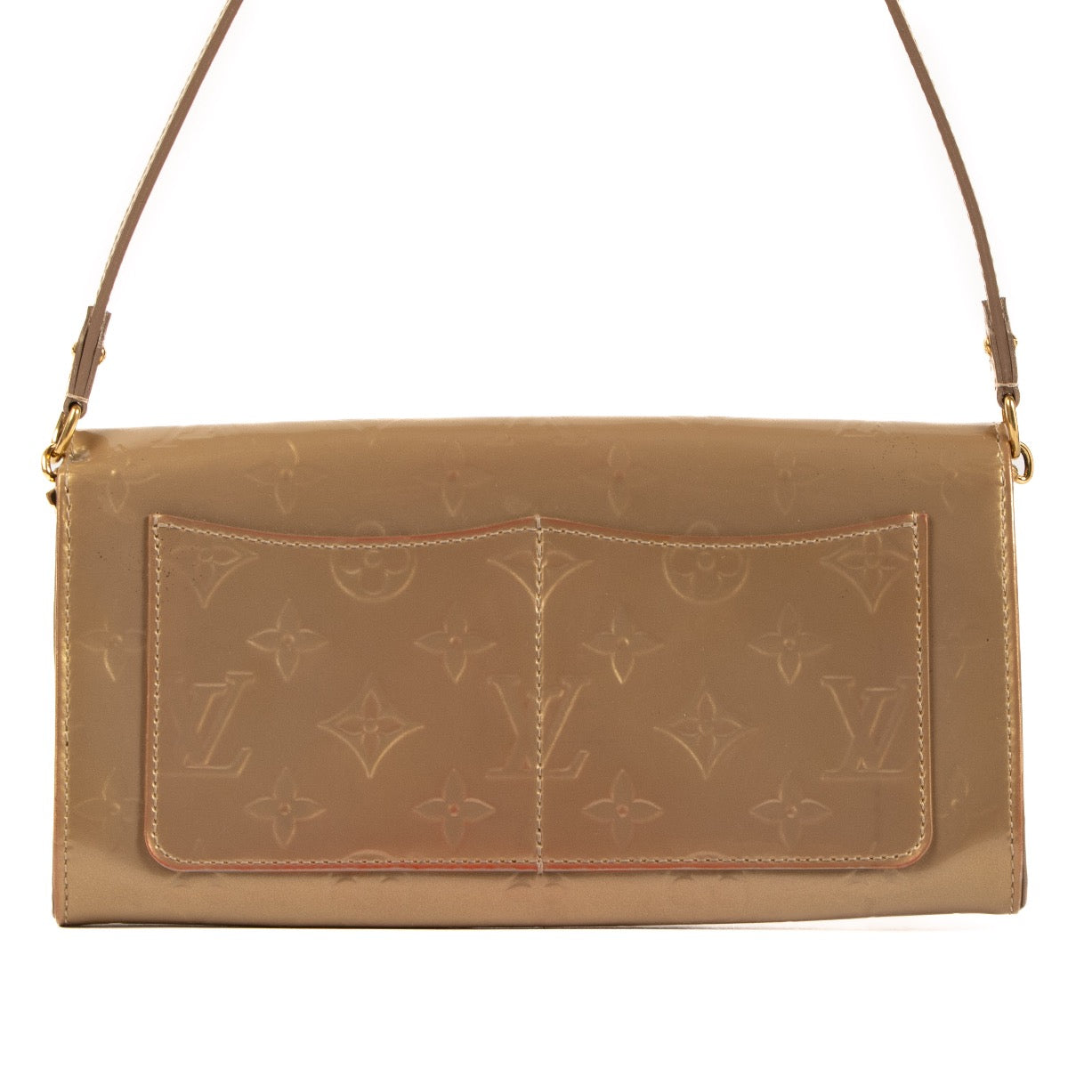 Shop 100% authentic second-hand Louis Vuitton Yellow Rossmore MM Clutch on Labellov.com