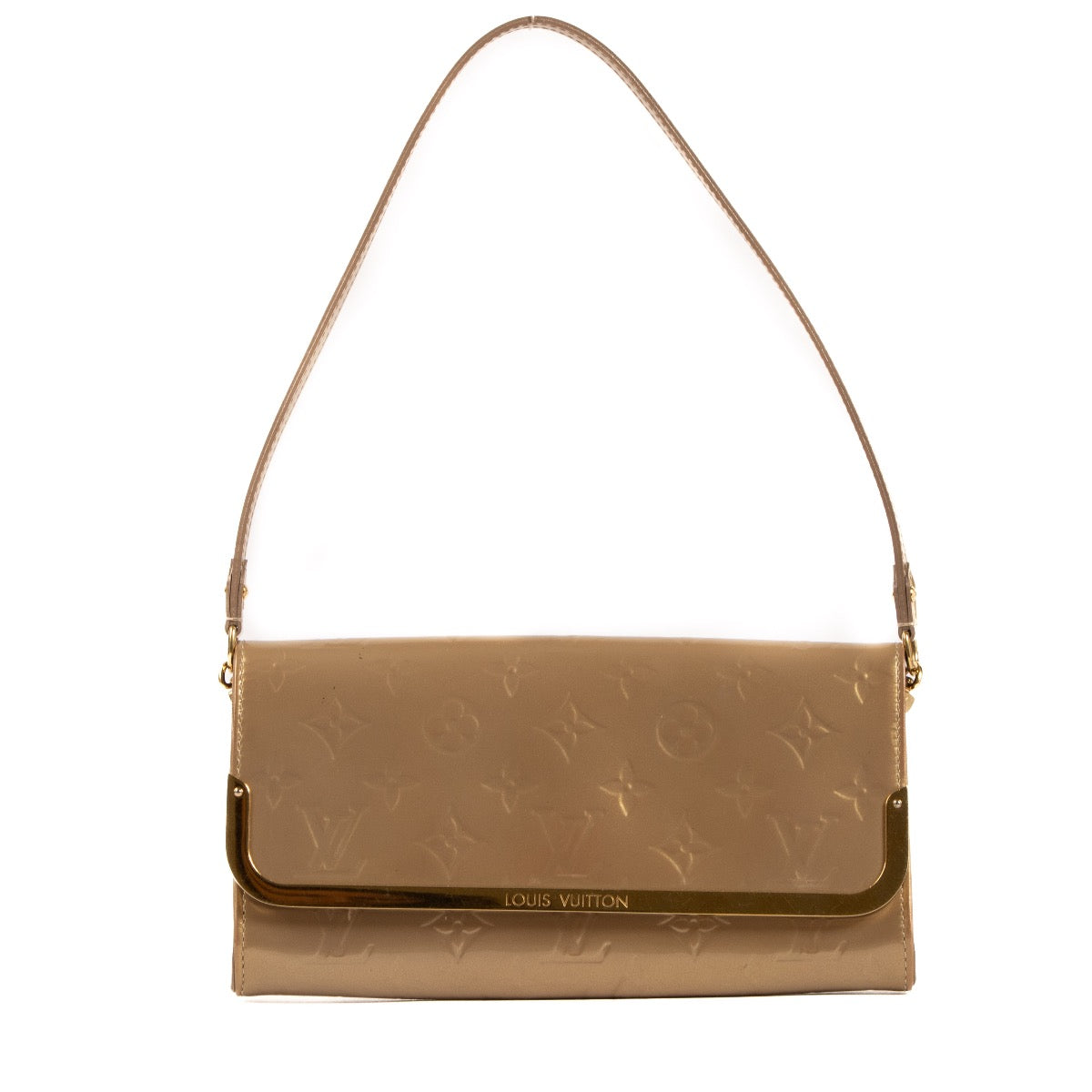 Shop 100% authentic second-hand Louis Vuitton Yellow Rossmore MM Clutch on Labellov.com