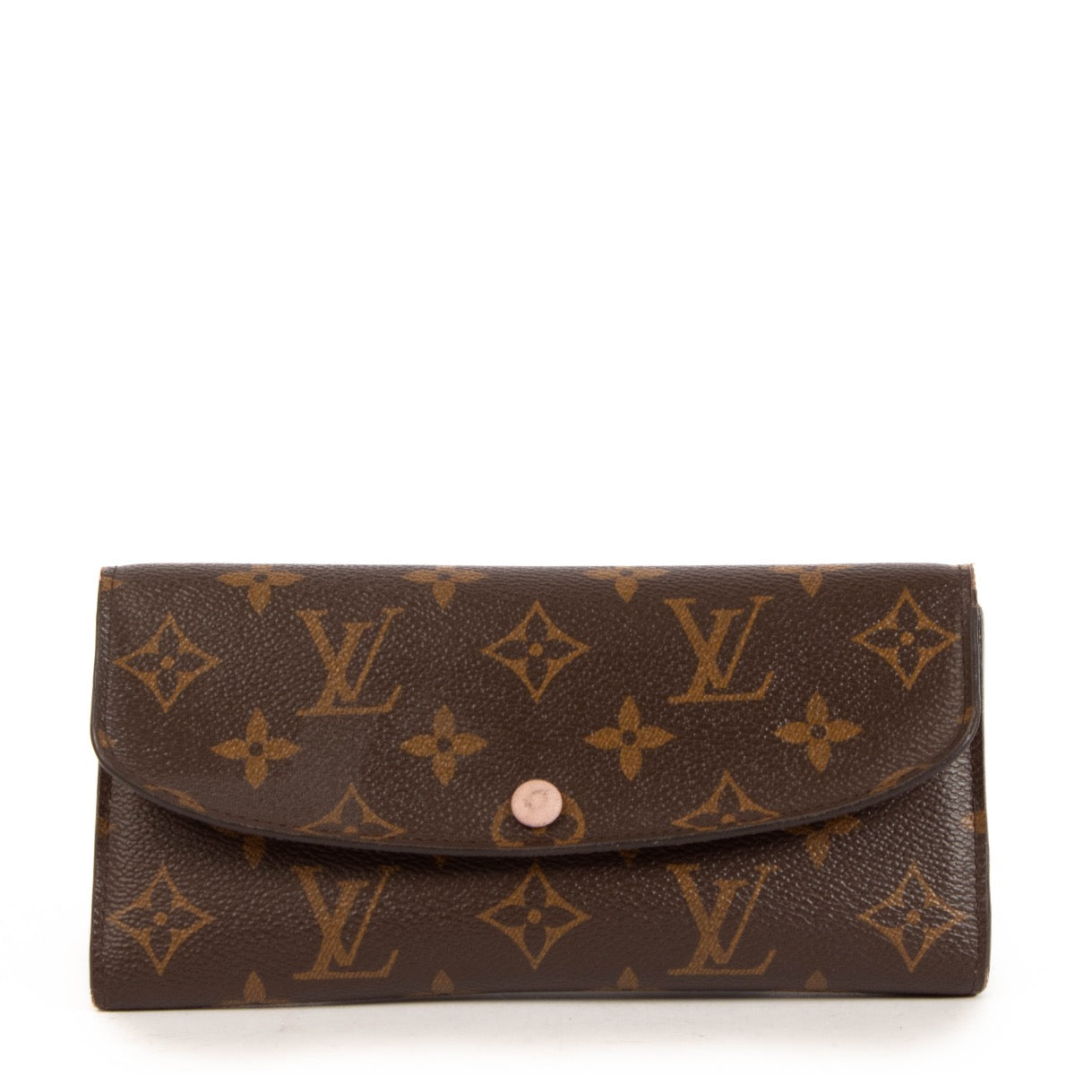 Shop safe online at Labellov in Antwerp, Brussels and Knokke this 100% authentic second hand Louis Vuitton Monogram Canvas Sarah Wallet