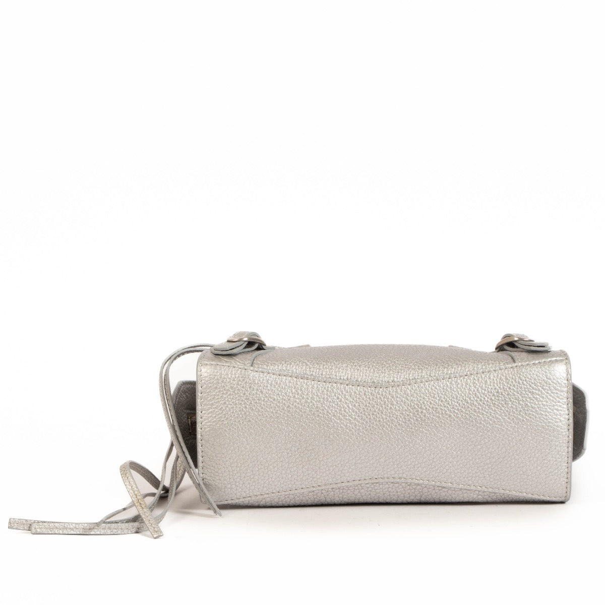 Balenciaga Neo Classic Mini Metallic Silver Bag