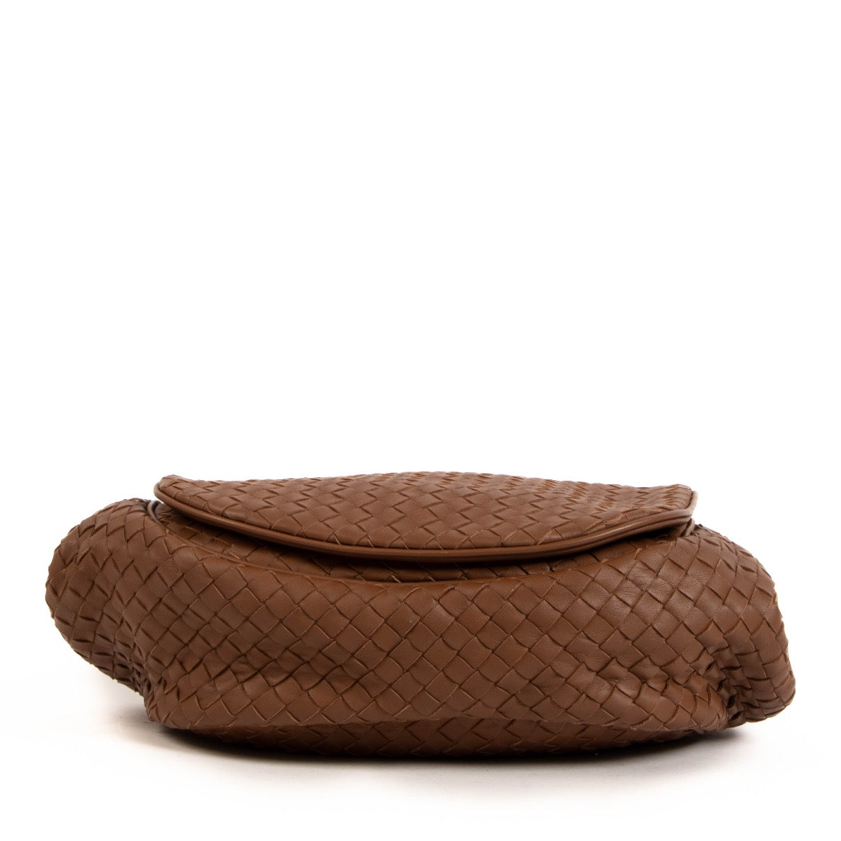 shop 100% authentic second hand Bottega Veneta Brown Intrecciato Crossbody on Labellov.com
