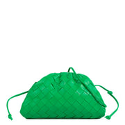 shop 100% authentic second hand Bottega Veneta Vibrant Green Intrecciato Mini Pouch on Labellov.com