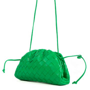 shop 100% authentic second hand Bottega Veneta Vibrant Green Intrecciato Mini Pouch on Labellov.com