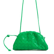shop 100% authentic second hand Bottega Veneta Vibrant Green Intrecciato Mini Pouch on Labellov.com