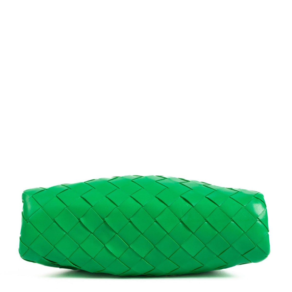 shop 100% authentic second hand Bottega Veneta Vibrant Green Intrecciato Mini Pouch on Labellov.com