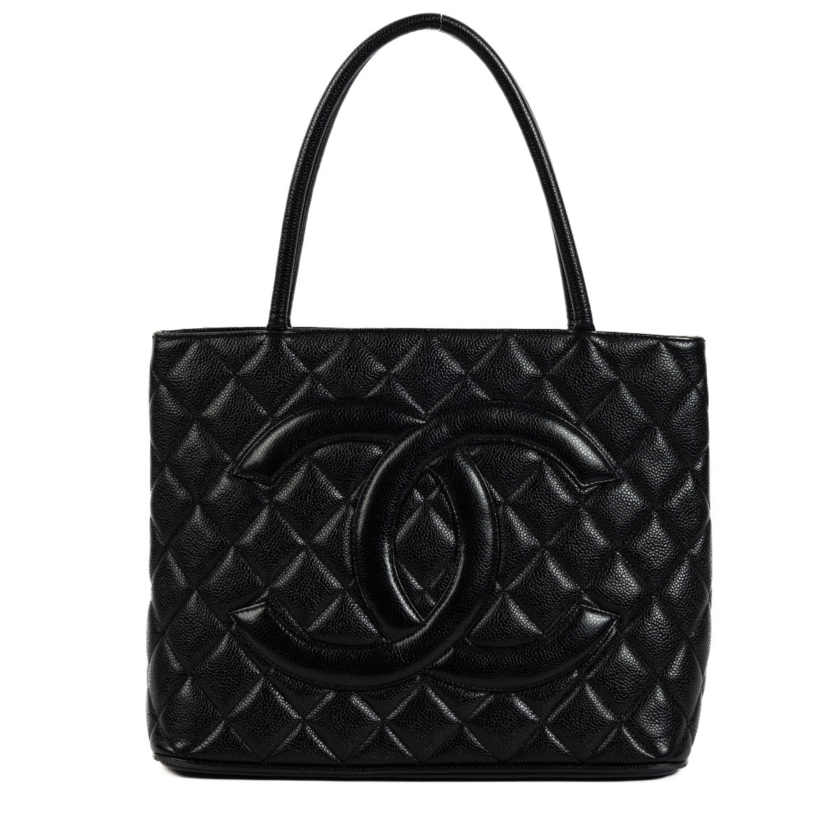Shop 100% authentic second-hand Chanel Black Medaillon Top Handle on Labellov.com