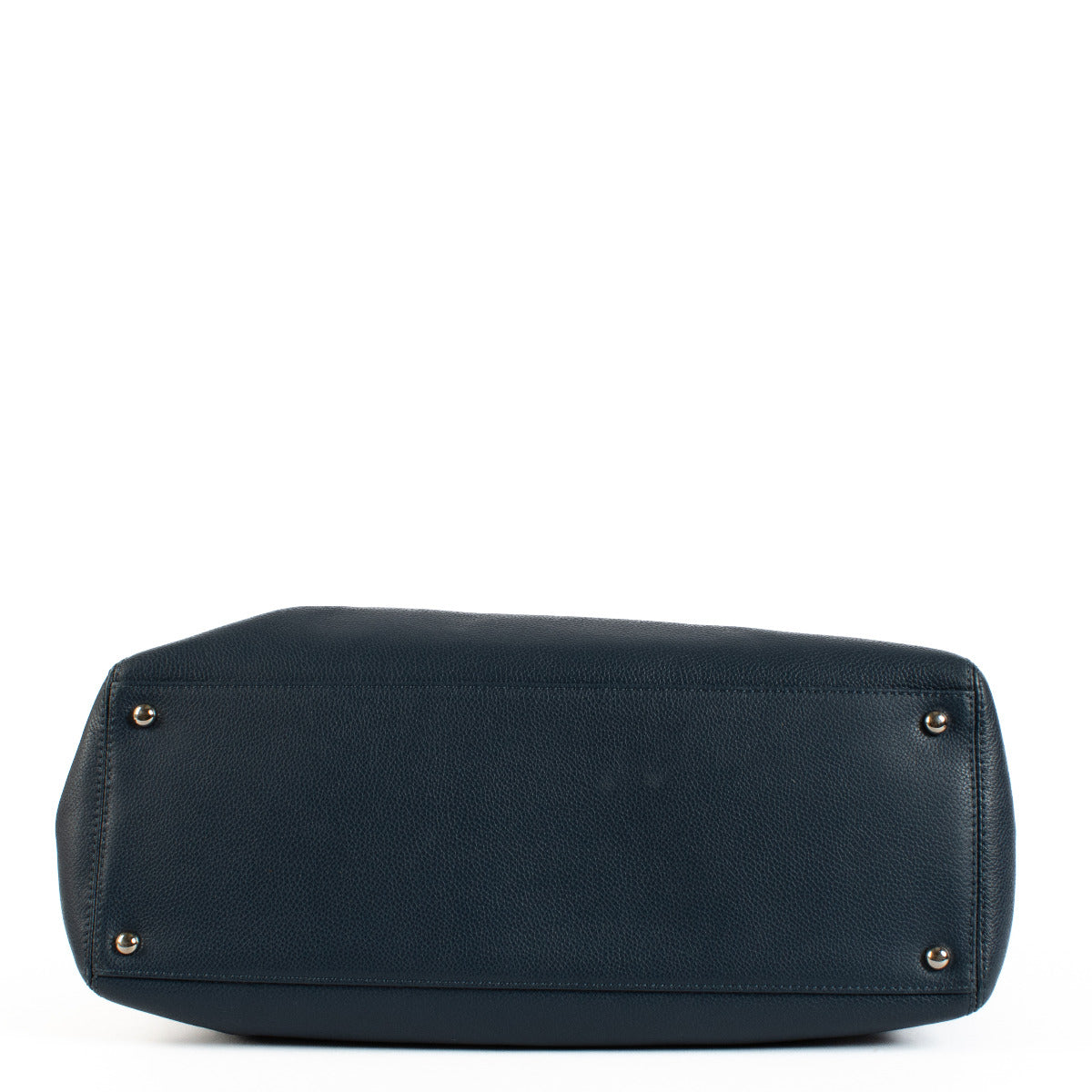 Chanel Blauw Leren Executive Tote Bag