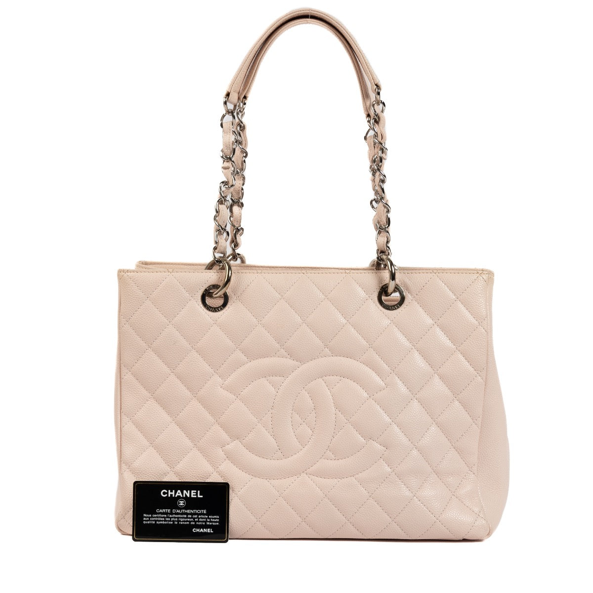 Shop 100% authentic second-hand Chanel Pink GST Shoulder Bag on Labellov.com