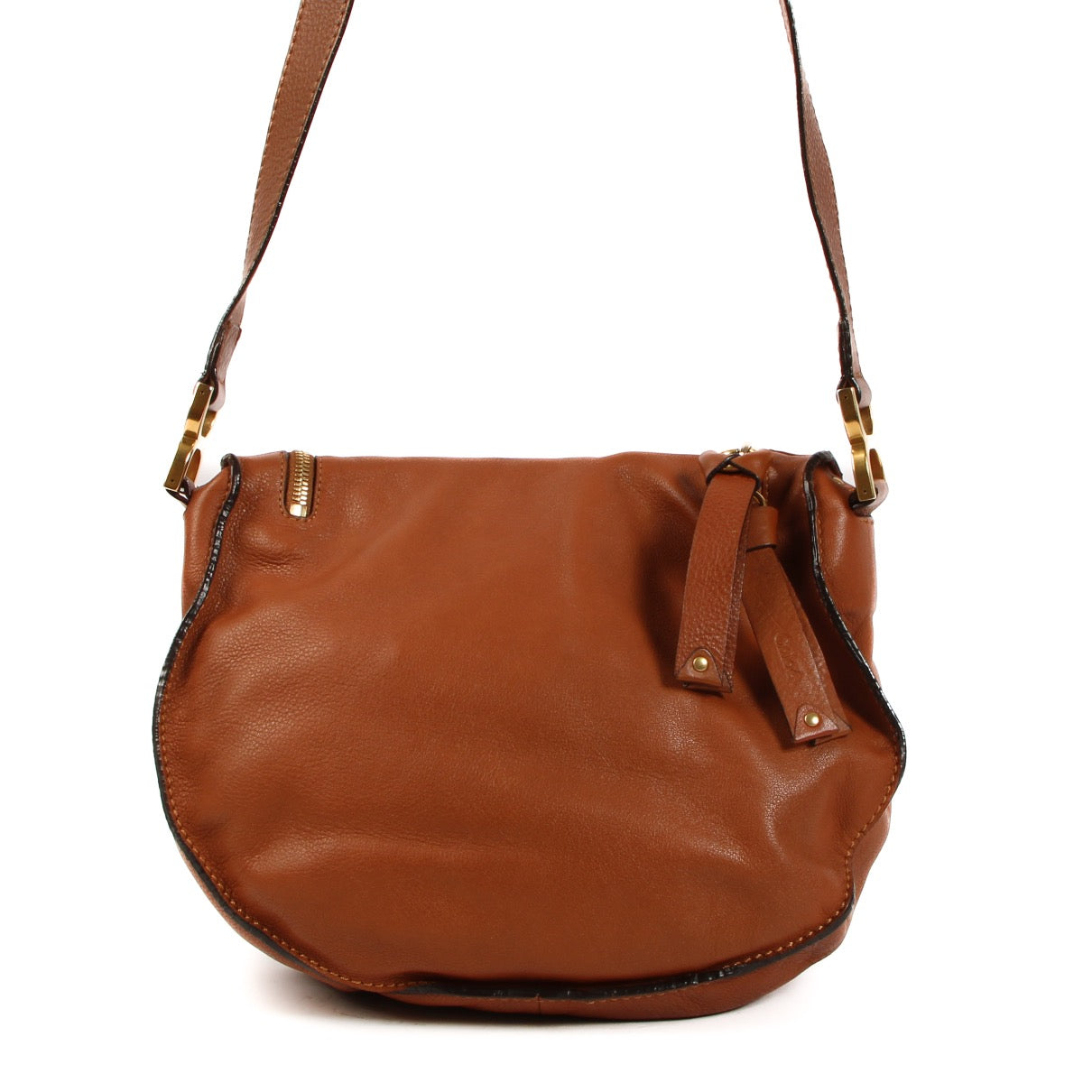 Shop 100% authentic second-hand Chloé Camel Marcie Crossbody on Labellov.com