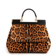 shop 100% authentic second hand Dolce & Gabbana Leopard Sicily Top Handle on Labellov.com