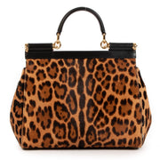 shop 100% authentic second hand Dolce & Gabbana Leopard Sicily Top Handle on Labellov.com