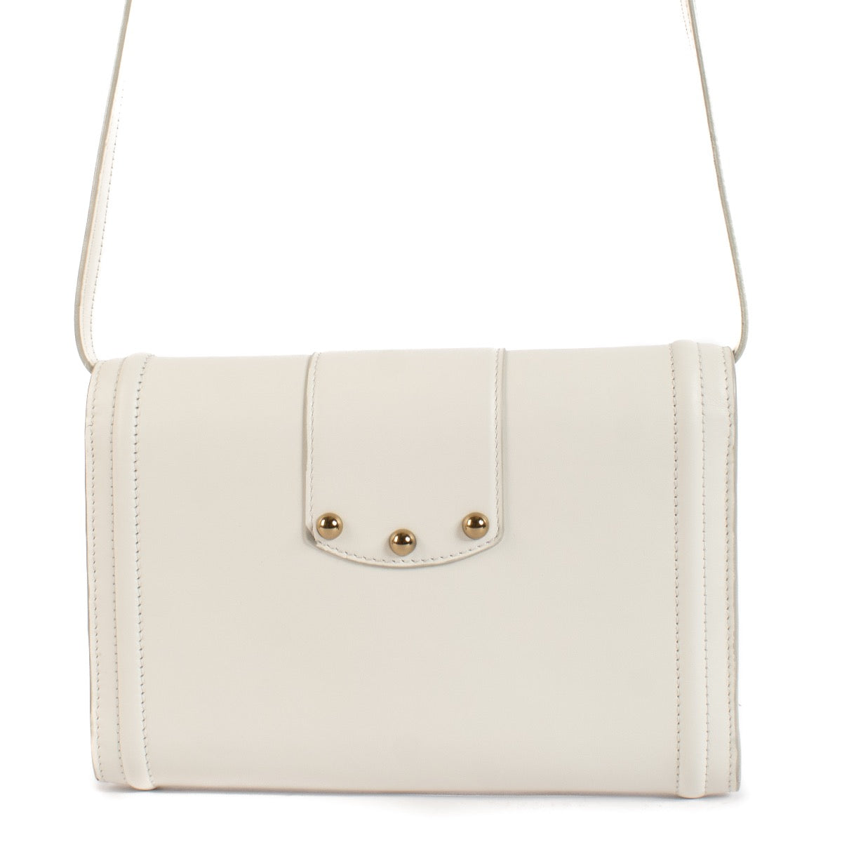 shop 100% authentic second hand Dolce & Gabbana White Amore Crossbody Bag on Labellov.com