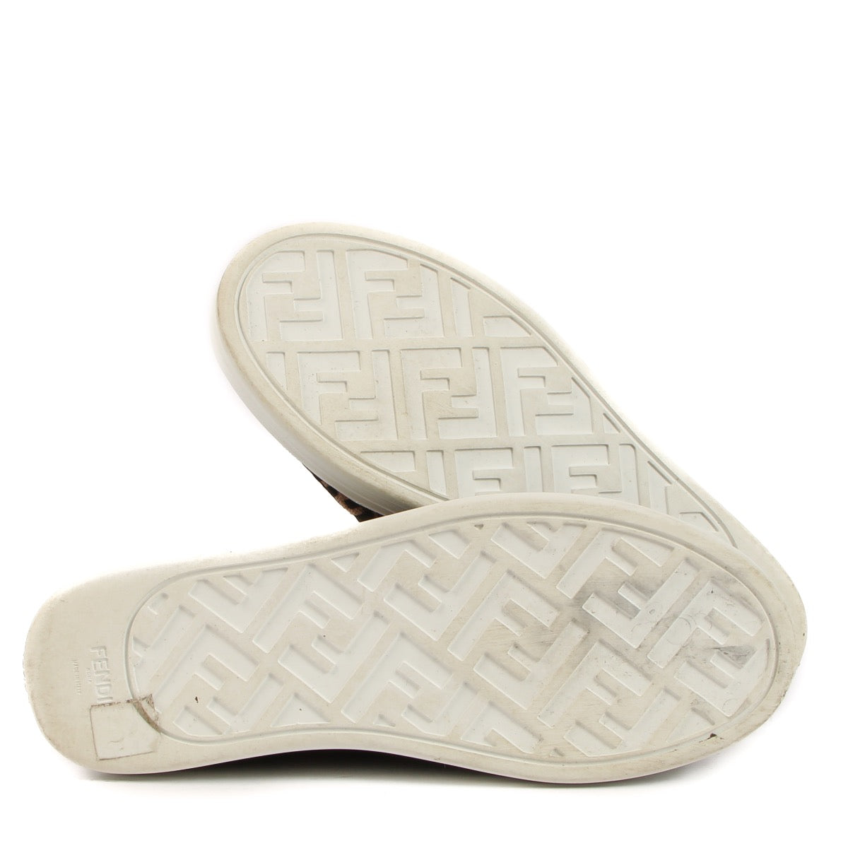 Buy real authentic preloved Fendi FF Rise Slip-On Sneakers safe online at Labellov.com or in Brussels, Knokke and Antwerp