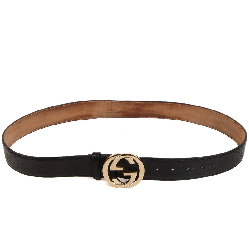 Shop 100% authentic second-hand Gucci Black Monogram Belt on Labellov.com