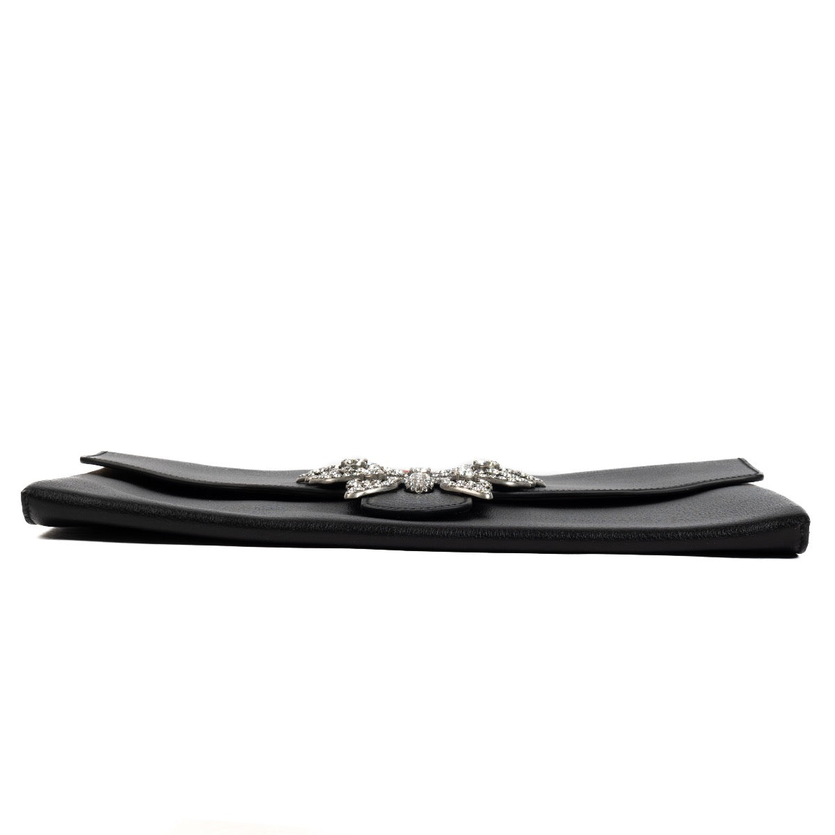 Pochette papillon noire en cristal Gucci