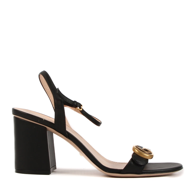 Buy real authentic preloved Gucci Black Marmont Heels safe online at Labellov.com or in Knokke, Brussels and Antwerp