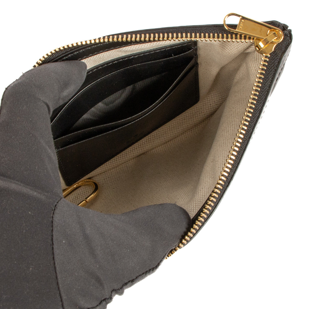 Sac ceinture utilitaire Gucci en matelassé GG noir