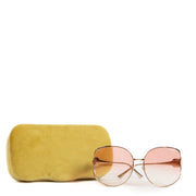 Shop safe online at Labellov in Antwerp, Brussels and Knokke these 100% authentic second hand Gucci Pink Oversized Sunglasses