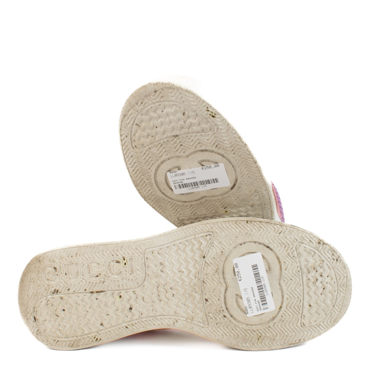 shop 100% authentic second hand Gucci GG Pink Platform Sneakers - Size 40 on Labellov.com