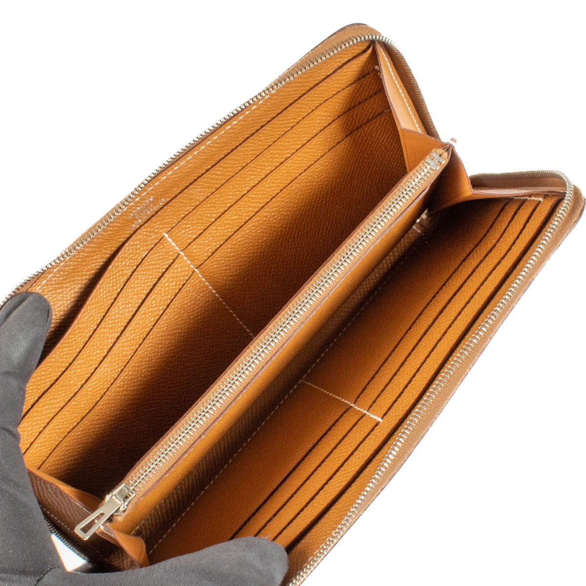 shop 100% authentic second hand Hermès Gold Epsom Classic Wallet on Labellov.com