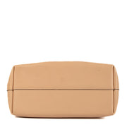 Shop safe online at Labellov in Antwerp, Brussels and Knokke this 100% authentic second hand Louis Vuitton Beige LockMe Hobo Bag