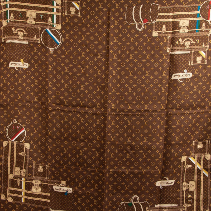 shop 100% authentic second hand Louis Vuitton Monogram Silk Scarf on Labellov.com