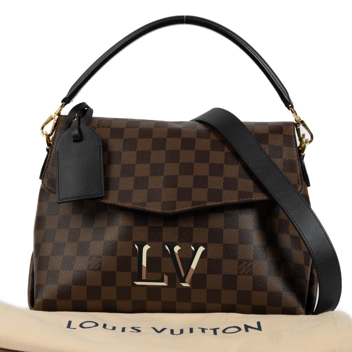 Sac à bandoulière Louis Vuitton Damier Ebene Beaubourg