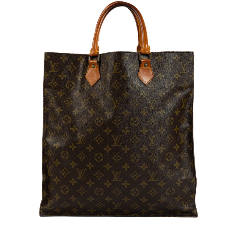 Louis Vuitton Monogram Canvas Sac Plat Handtas