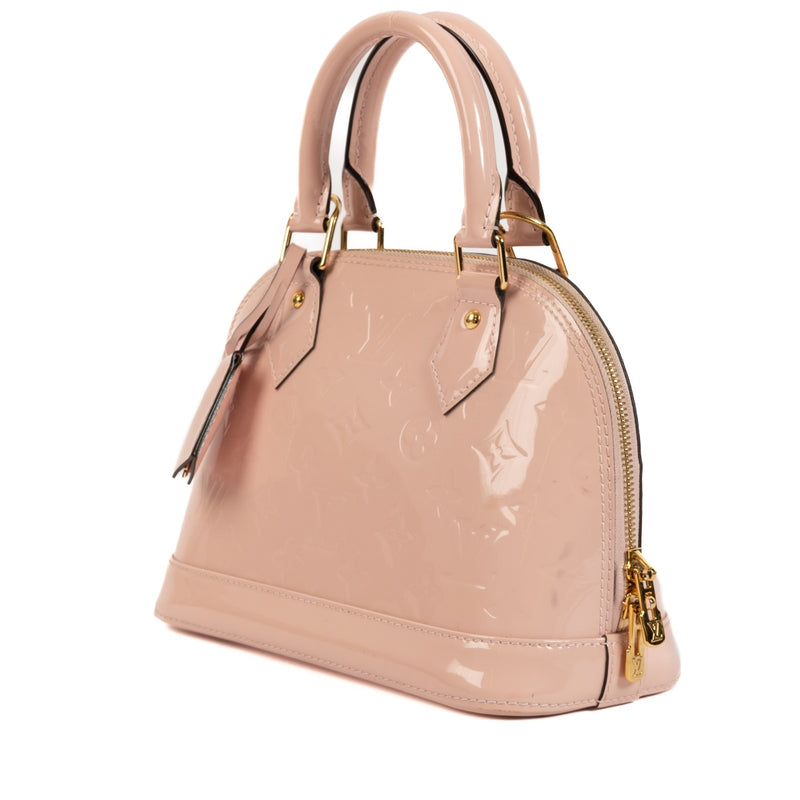 Shop 100% authentic second-hand Louis Vuitton Rose Ballerine Vernis Alma Crossbody on Labellov.com