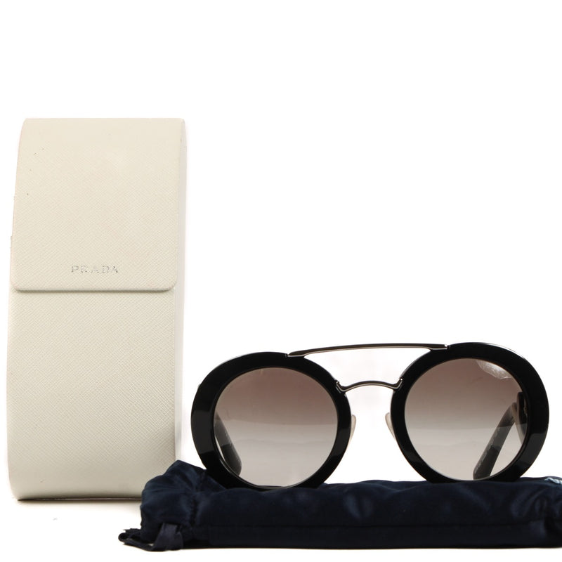 shop 100% authentic second hand Prada Black Sunglasses on Labellov.com