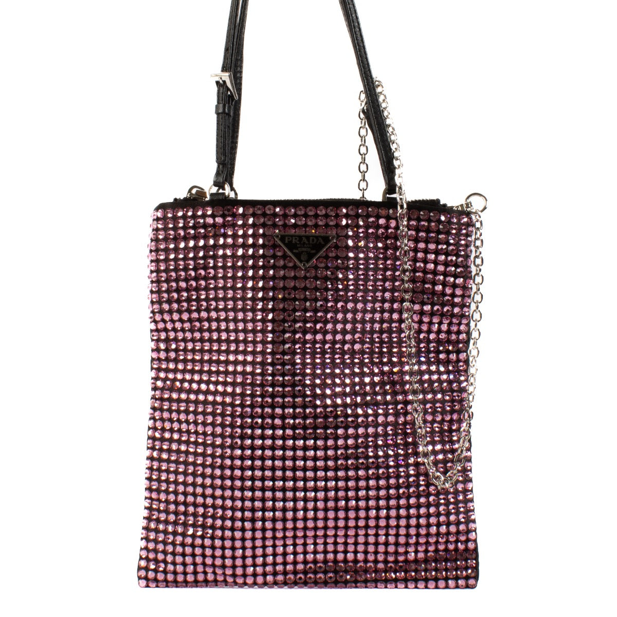 shop 100% authentic second hand Prada Pink Rhinestone Bag on Labellov.com