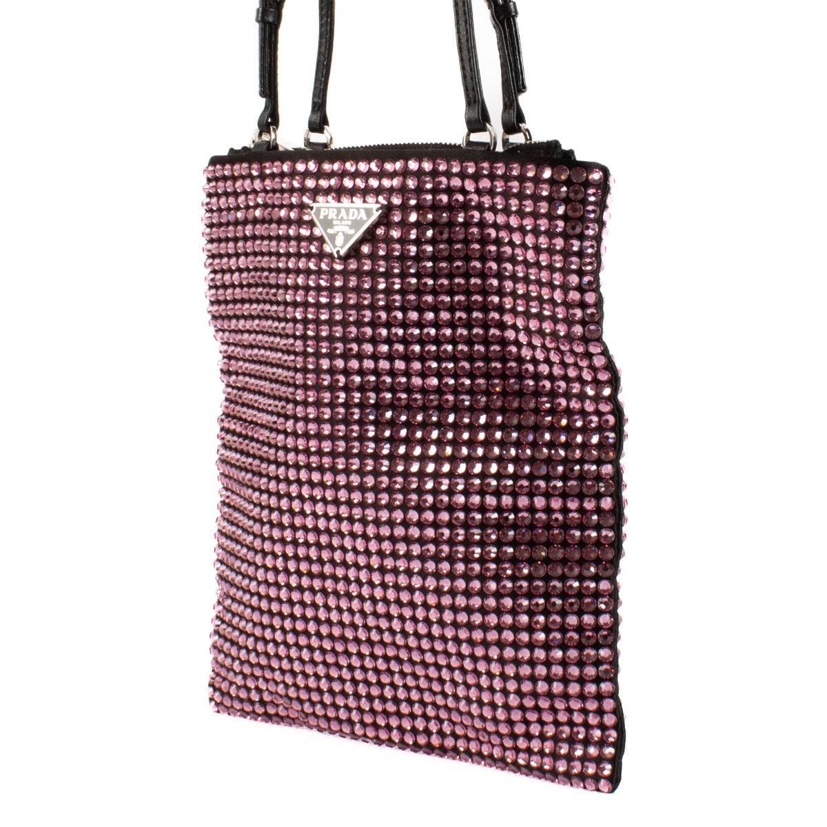 shop 100% authentic second hand Prada Pink Rhinestone Bag on Labellov.com