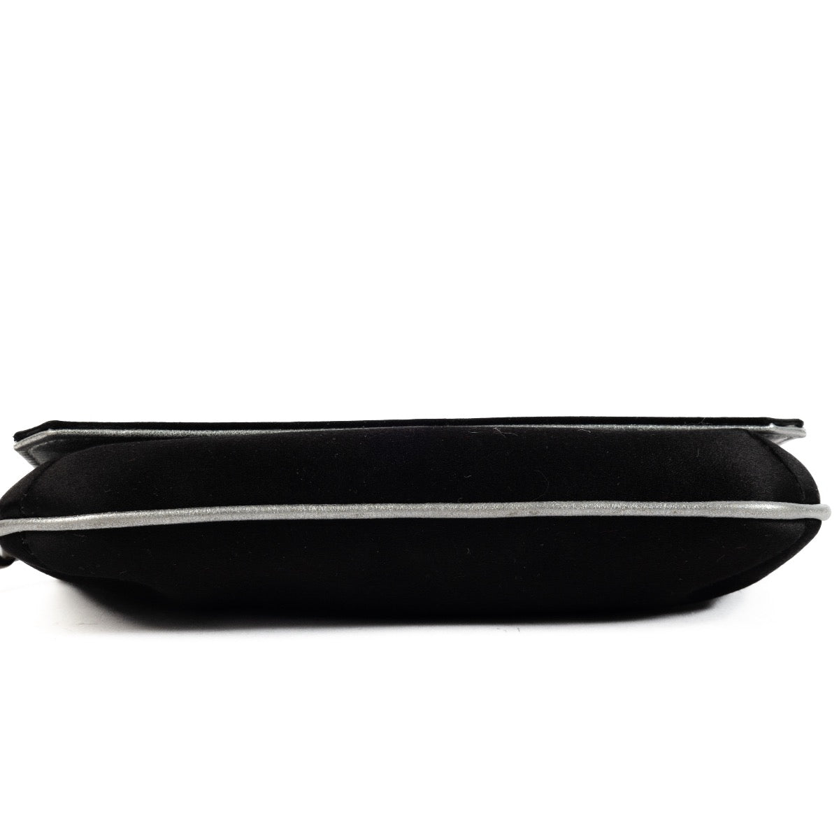 Roberto Cavalli Zwart Satijnen Clutch