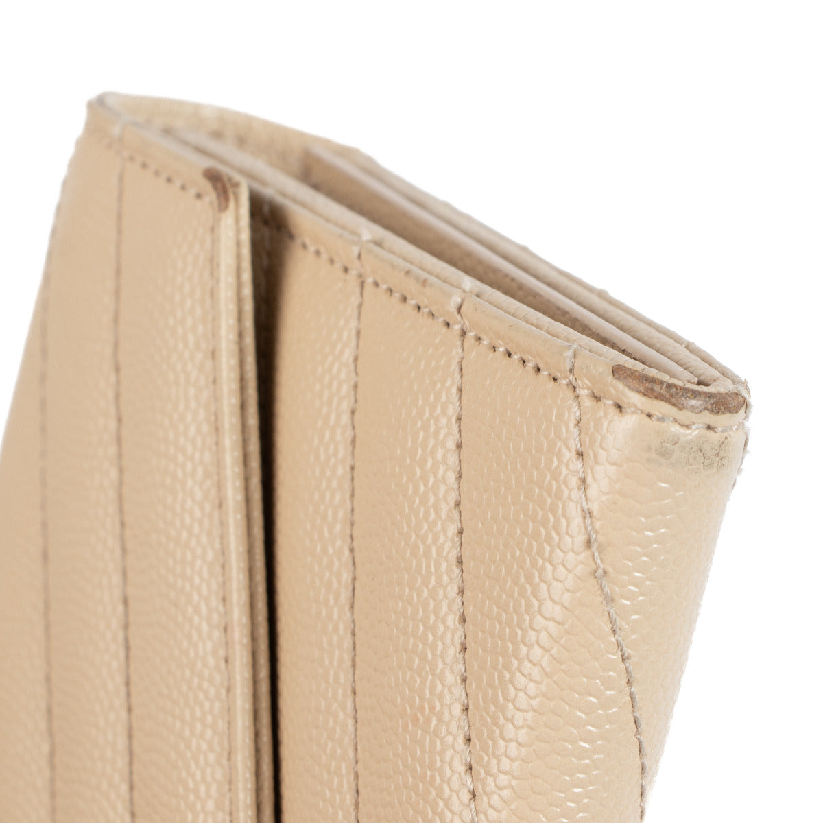 Saint Laurent Cassandre Matelassé Large Flap Wallet