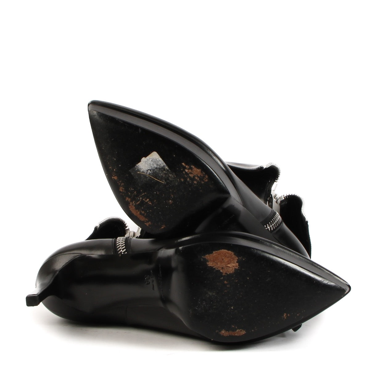 Shop 100% authentic second-hand Saint Laurent Black Platform Boots High Heels on Labellov.com