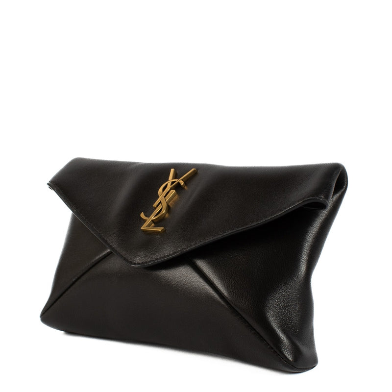 Saint Laurent Zwart Cassandre Etui Clutch