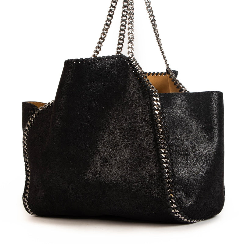 shop 100% authentic second hand Stella McCartney Black Falabella Tote Bag on Labellov.com