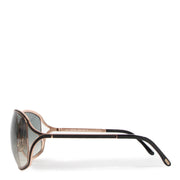 Shop safe online at Labellov in Antwerp, Brussels and Knokke these 100% authentic second hand Tom Ford Black and Gold Sunglasses