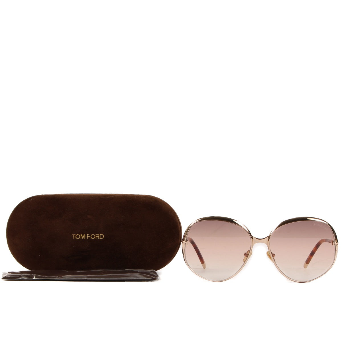 Tom Ford Brown Yvette Sunglasses