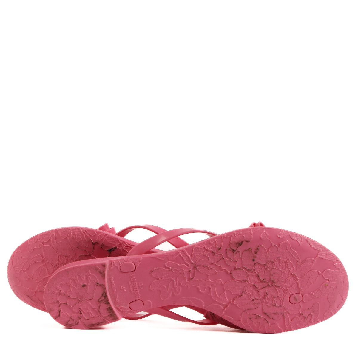 Shop 100% authentic second-hand Valentino Pink Jelly Sandals on Labellov.com