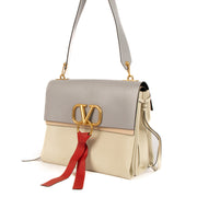 Valentino Smooth Calfskin Multicolor Vring Shoulder Bag