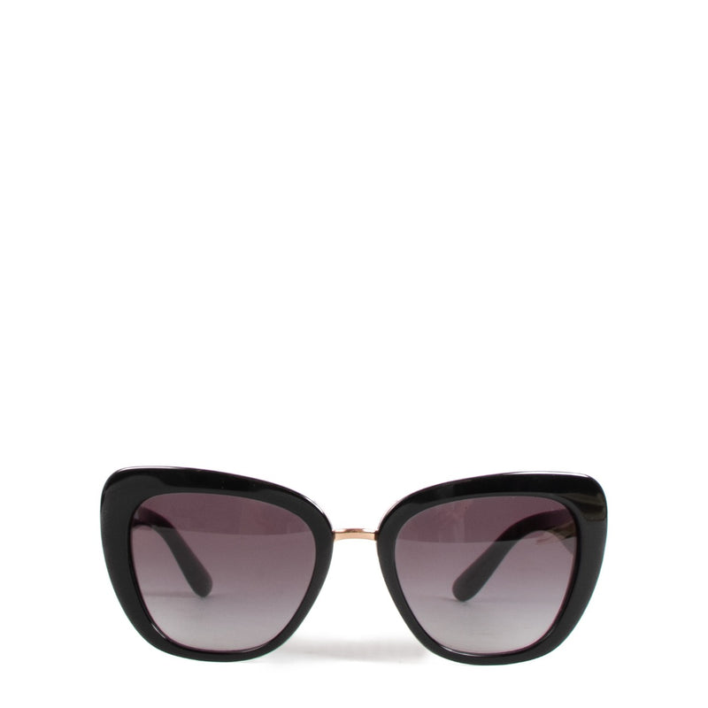 Authentic second hand pre-owned Dolce Gabbana Black Gradient Smoke Sunglasses on www.labellov.com