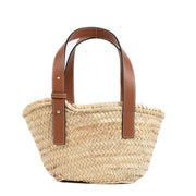 Authentic second hand pre-owned Loewe Natural Tan Small Basket Bag on www.labellov.com