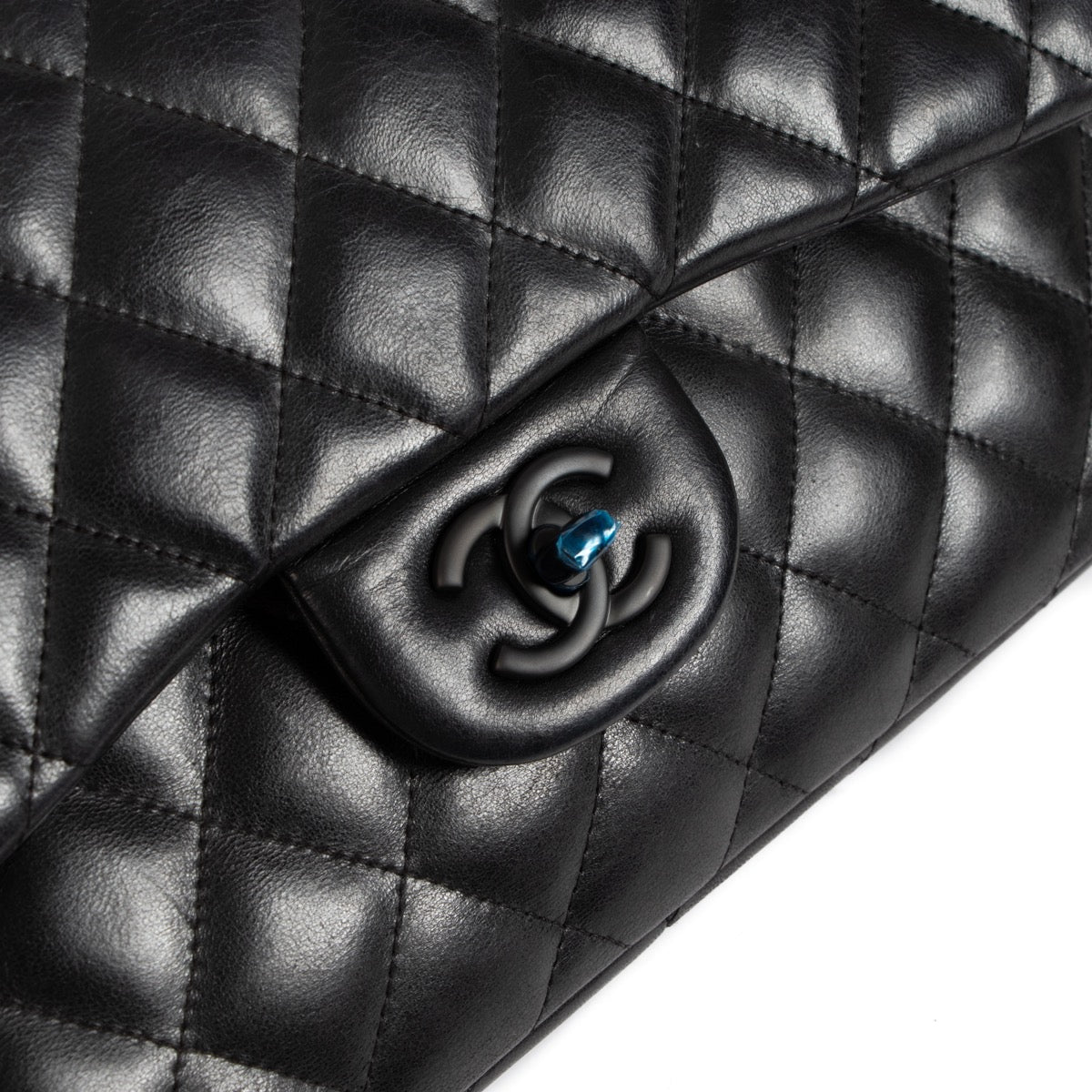 Authentic second hand Chanel So Black Large Classic Flap Bag on www.labellov.com