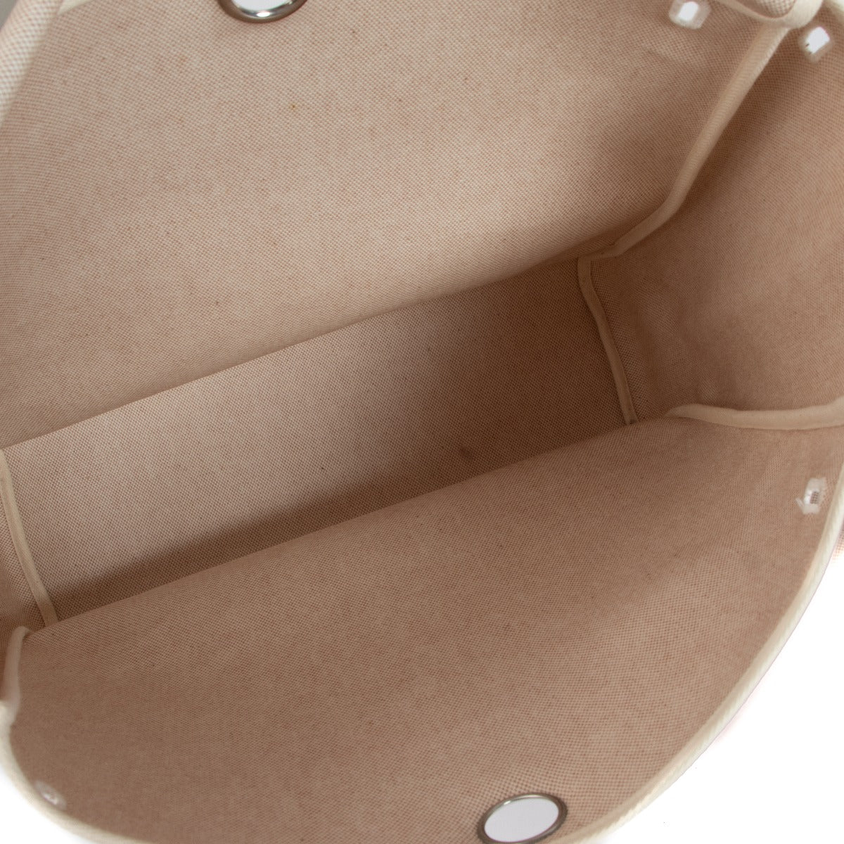 Sac 2-en-1 Hermès Herbag 39 en toile naturelle et cuir Hunter