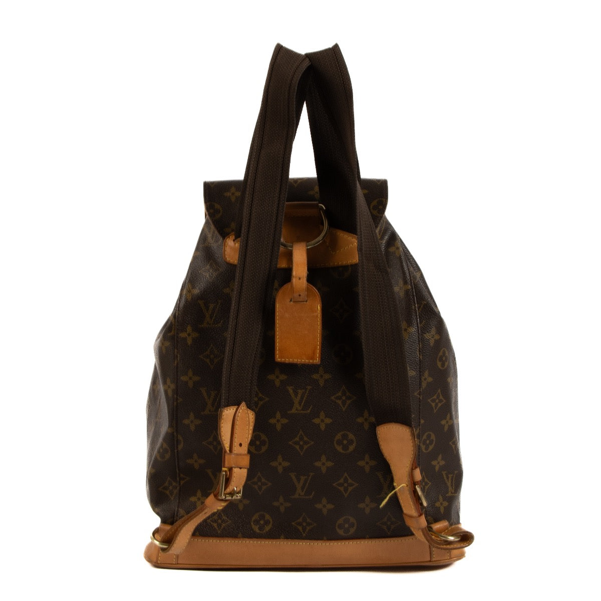 Shop safe online at Labellov in Antwerp, Brussels and Knokke this 100% authentic second hand Louis Vuitton Monogram Montsouris GM Backpack