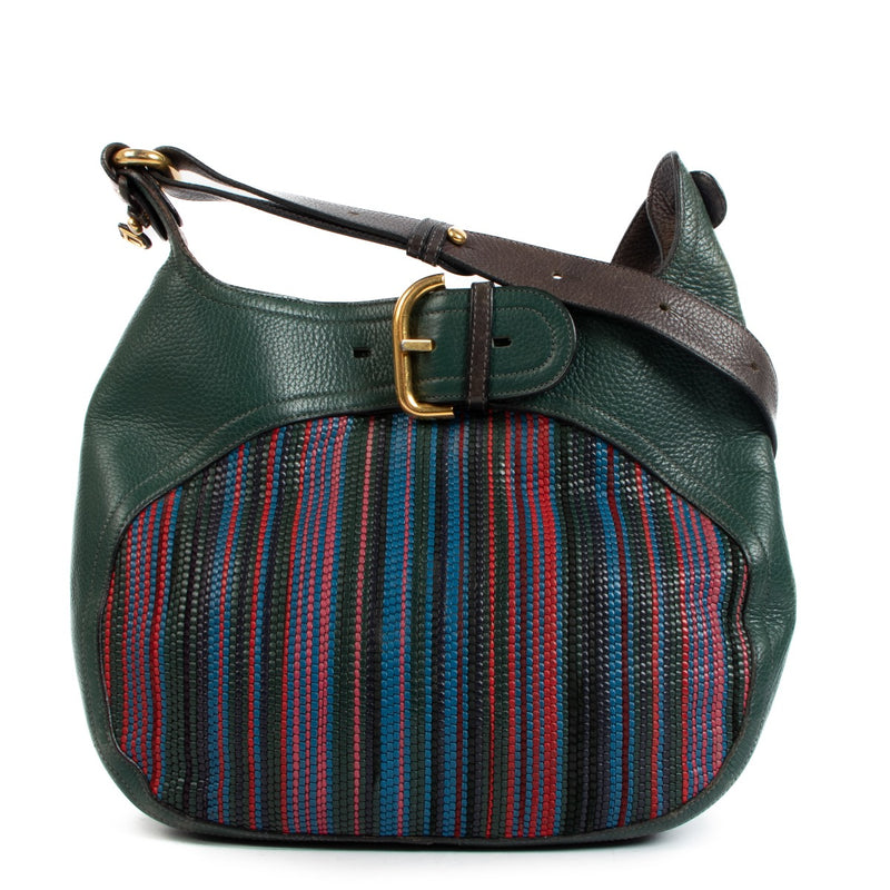shop 100% authentic second hand Delvaux Chardonnay Toile De Cuir Multicolor Bag on Labellov.com